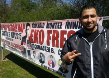 Ayman B from Heilbronn with his new song ICE-T speaks up