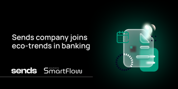 Sends company owned by Alona Shevtsova supports and joins eco-friendly banking initiative