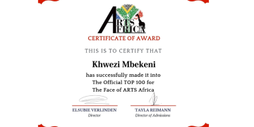 Face of Africa Khwezi Mbekeni does it again